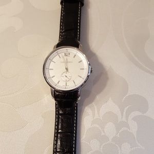 Daniel Cremieux Men's Stainless Round Tank Watch